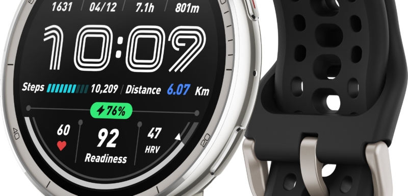 Amazfit Active 2 Black Sport Silicone