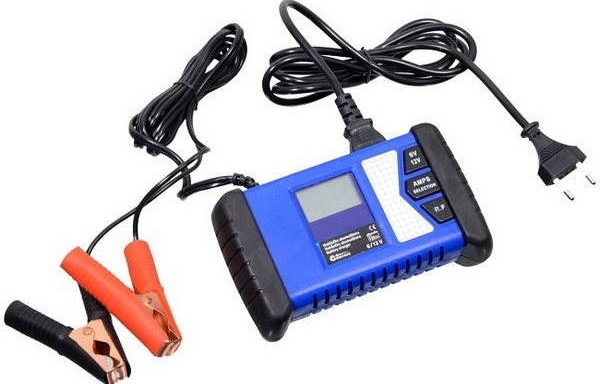 COMPASS PROFI Akkumulátortöltő mikroprocesszorral 6/12V PB/GEL/AGM