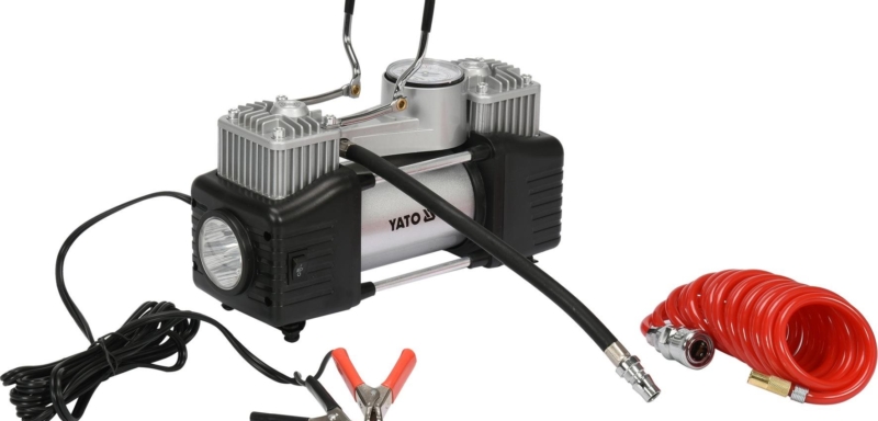 YATO kompresszor LED lámpával 250W
