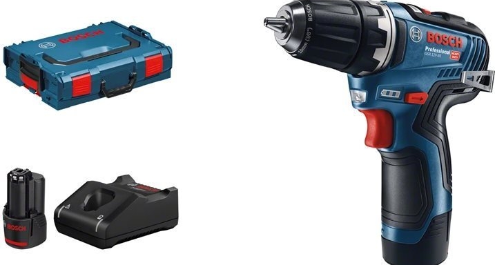Bosch GSR 12V-35  2x3Ah