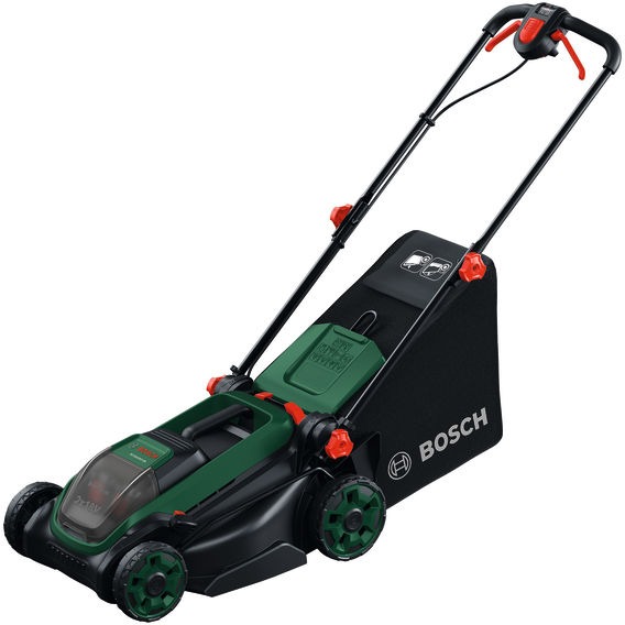 BOSCH Akkus rotációs fűnyíró Rotak 18V2-38, 0.600.8B9. P01 (AKU nélkül)