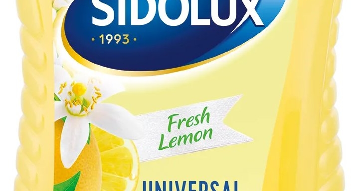 SIDOLUX Universal Soda Power Fresh Lemon, 1&nbsp;l