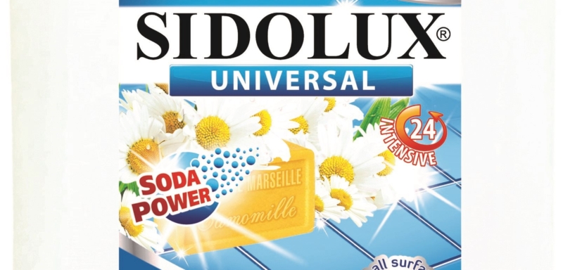 SIDOLUX Universal Soda Power, Marseille szappan illatú, 5l