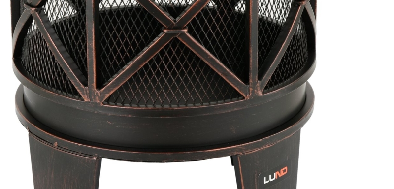 Lund Kerti acél tűzrakóhely 2 az 1-ben – 42cm