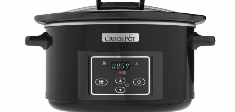CrockPot Lassúfőző 4,7&nbsp;l fekete
