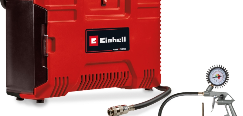 EINHELL akkus kompresszor készlet TE-AC 36/8 Li OF Set-Solo, 4020440 (akku nélkül)