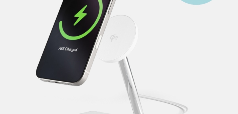Epico UltraBase Qi2&nbsp;2in1 Mag+ EX40 vezeték nélküli töltőállvány – fehér