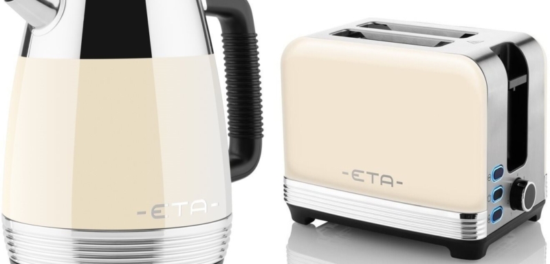 ETA 9186&nbsp;90040 Storio Retro Vízforraló + Kenyérpirító 9166&nbsp;90040