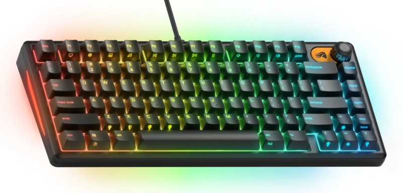 Glorious GMBK 75% Customizable RGB Gaming Keyboard – US