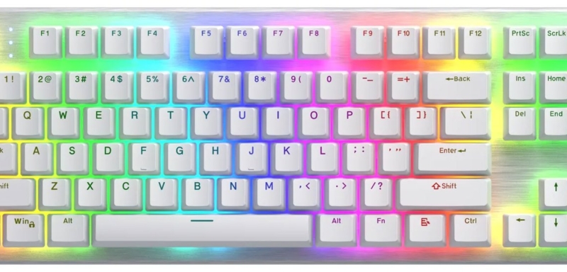 Hator Gravity X TKL, fehér – US