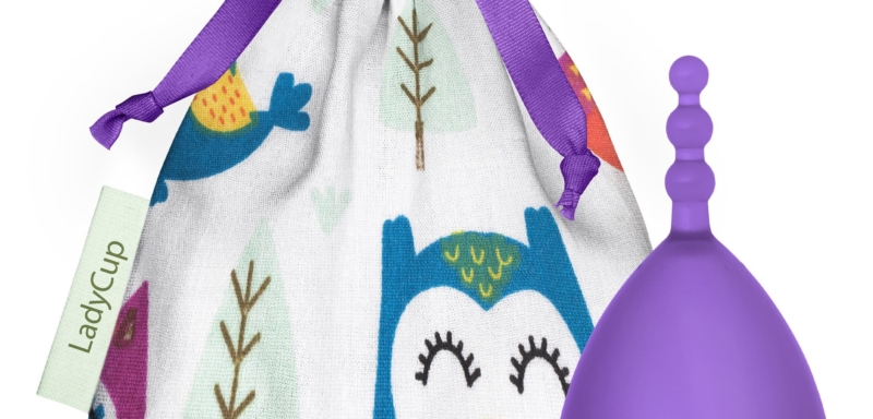 LadyCup Revolution Violet Owl, S-es méret