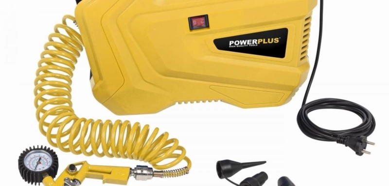 POWX1706 – Kompresszor 1100W plus 11 db olajmentes tartozék