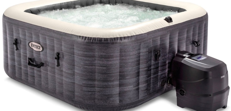 MARIMEX Pure Spa – Bubble Greystone Deluxe 4 AP pezsgőfürdő, 4 személyes