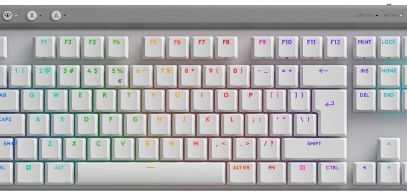 Logitech G515 TKL Lightspeed Tactile White – US INTL