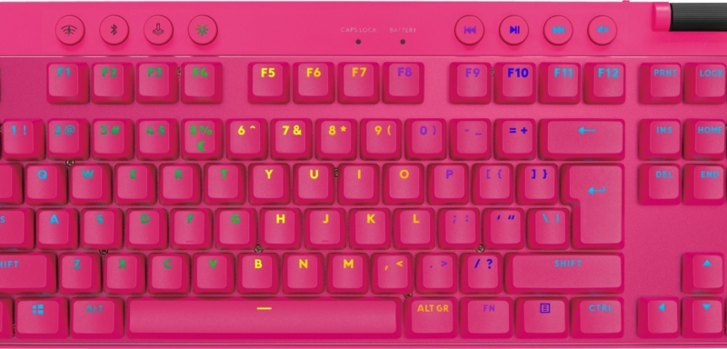 Logitech G PRO X TKL Lightspeed Tactile, rose