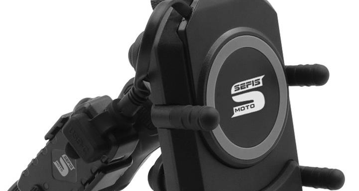 SEFIS Set Bind + Bind Charge telefontartó vezeték nélküli töltővel és USB-C aljzattal