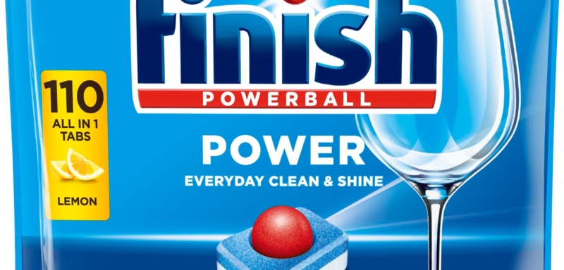 FINISH Power All in 1 Lemon Sparkle mosogatógép tabletta, 110 db