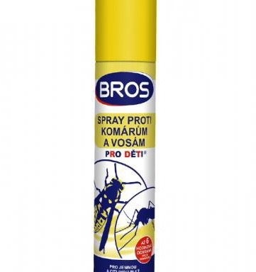 BROS szúnyog- és darázsriasztó spray gyerekeknek, 90 ml