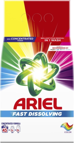 ARIEL Color 2,47&nbsp;kg (45 mosás)