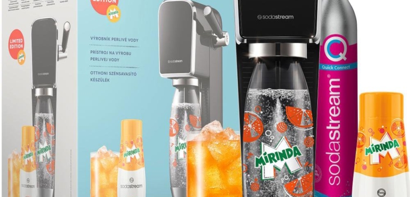 SodaStream ART Black MIRINDA Mpack