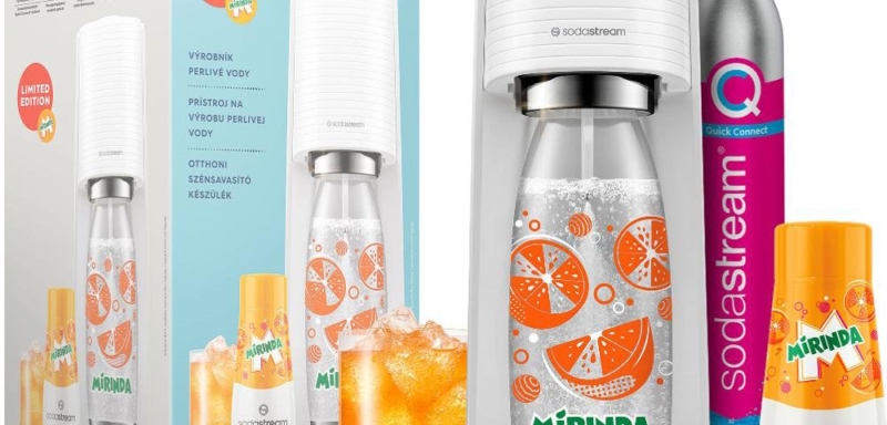 SodaStream TERRA White MIRINDA Mpack