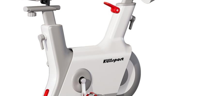 KUBIsport BC91EK mágneses szobabicikli, vezeték nélküli, öntöltő, Bluetooth – fehér