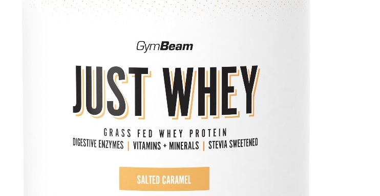 GymBeam Protein Just Whey 2000 g Sós karamell