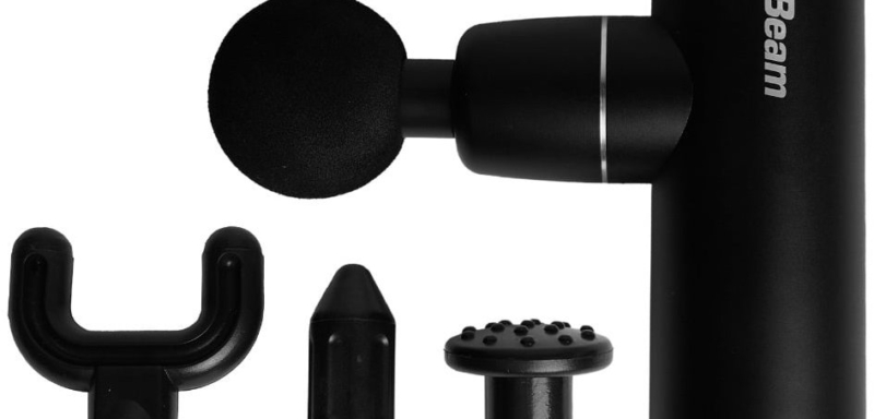 GymBeam Mini masszázspisztoly Black