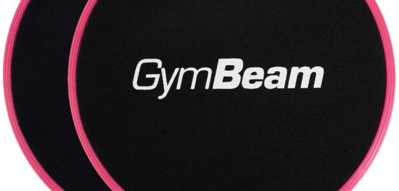GymBeam Core Sliders rózsaszín