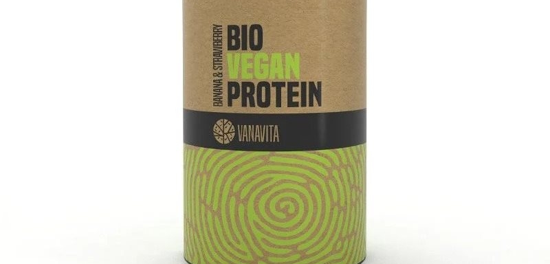 VanaVita Bio Vegan Protein banana strawberry