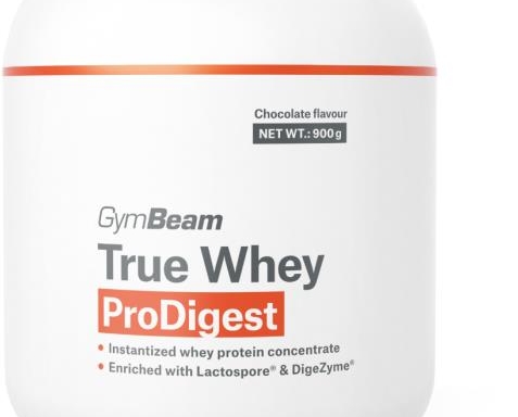 GymBeam True Whey ProDigest 900g, chocolate