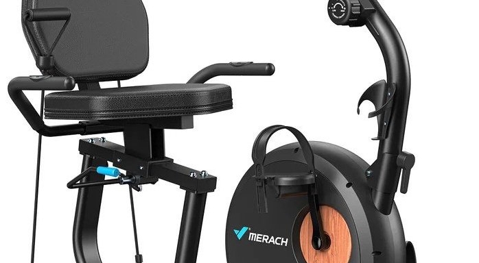 MERACH S23B1 Recumbert  fekvő tréning kerékpár