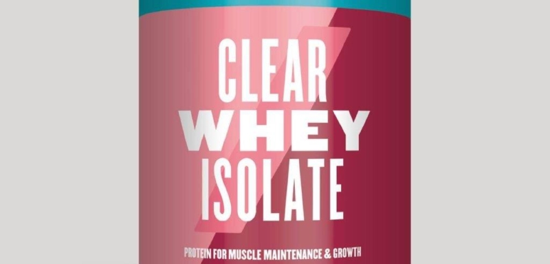 MyProtein Clear Whey Isolate 500 g, málnás limonádé