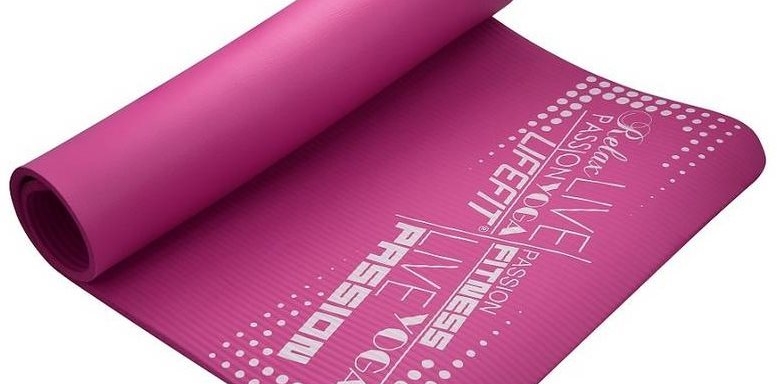 Lifefit Yoga mat Exkluzív burgundi