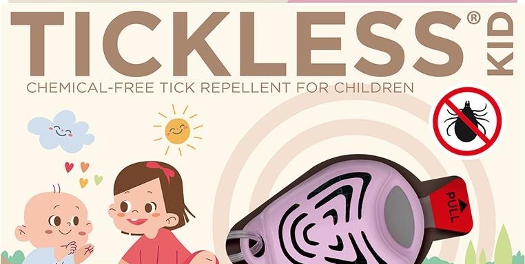 TickLess Kid ultrahangos kullancsriasztó rózsaszín