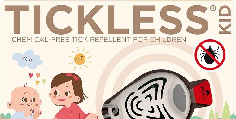 TickLess Kid ultrahangos kullancsriasztó bézs