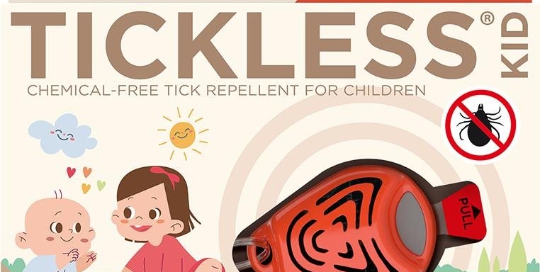 TickLess Kid ultrahangos kullancsriasztó narancssárga