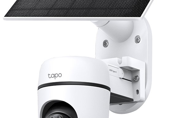 TP-Link Tapo TC90 KIT, Pan / Tilt Solar-Powered Security Camera Kit