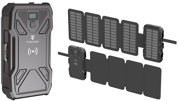 Viking TYR I&nbsp;10000mAh + összecsukható napelemek