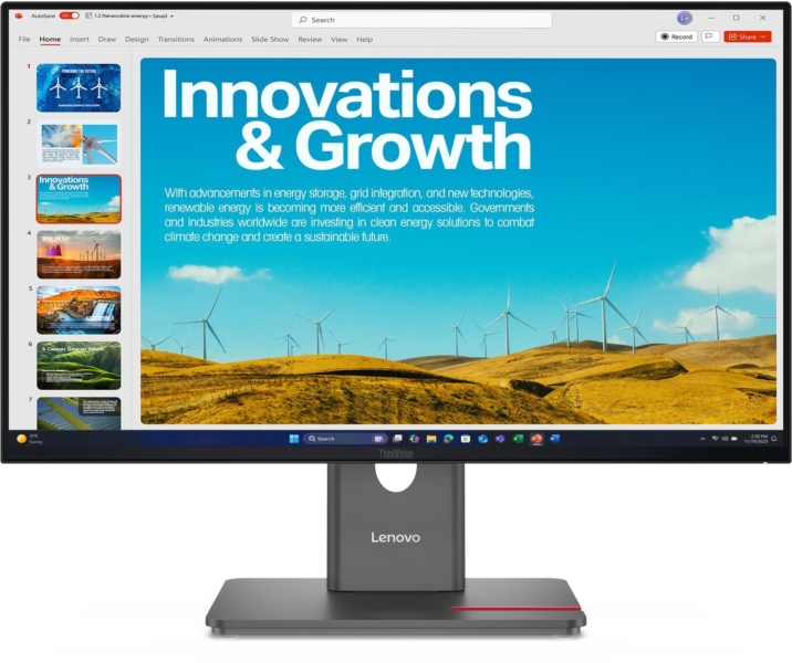 23,8″ Lenovo ThinkVision P24QD-40