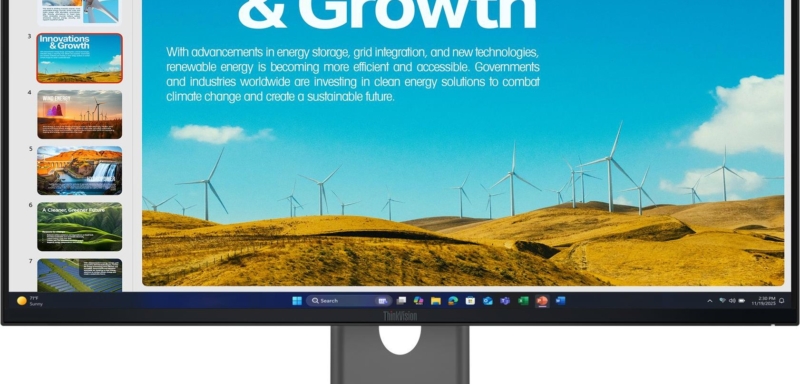 23,8″ Lenovo ThinkVision P24QD-40