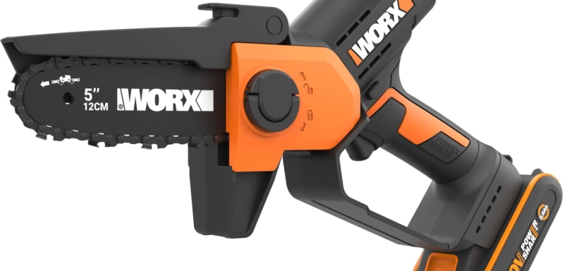 WORX láncfűrész egykezes AKU 20V WG326E (1 × 2,0 Ah AKU)